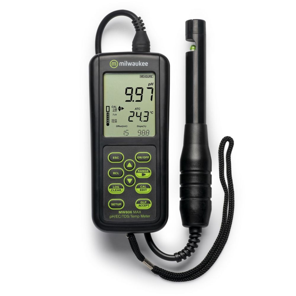 Milwaukee MW806, pH/EC/TDS/Teplota