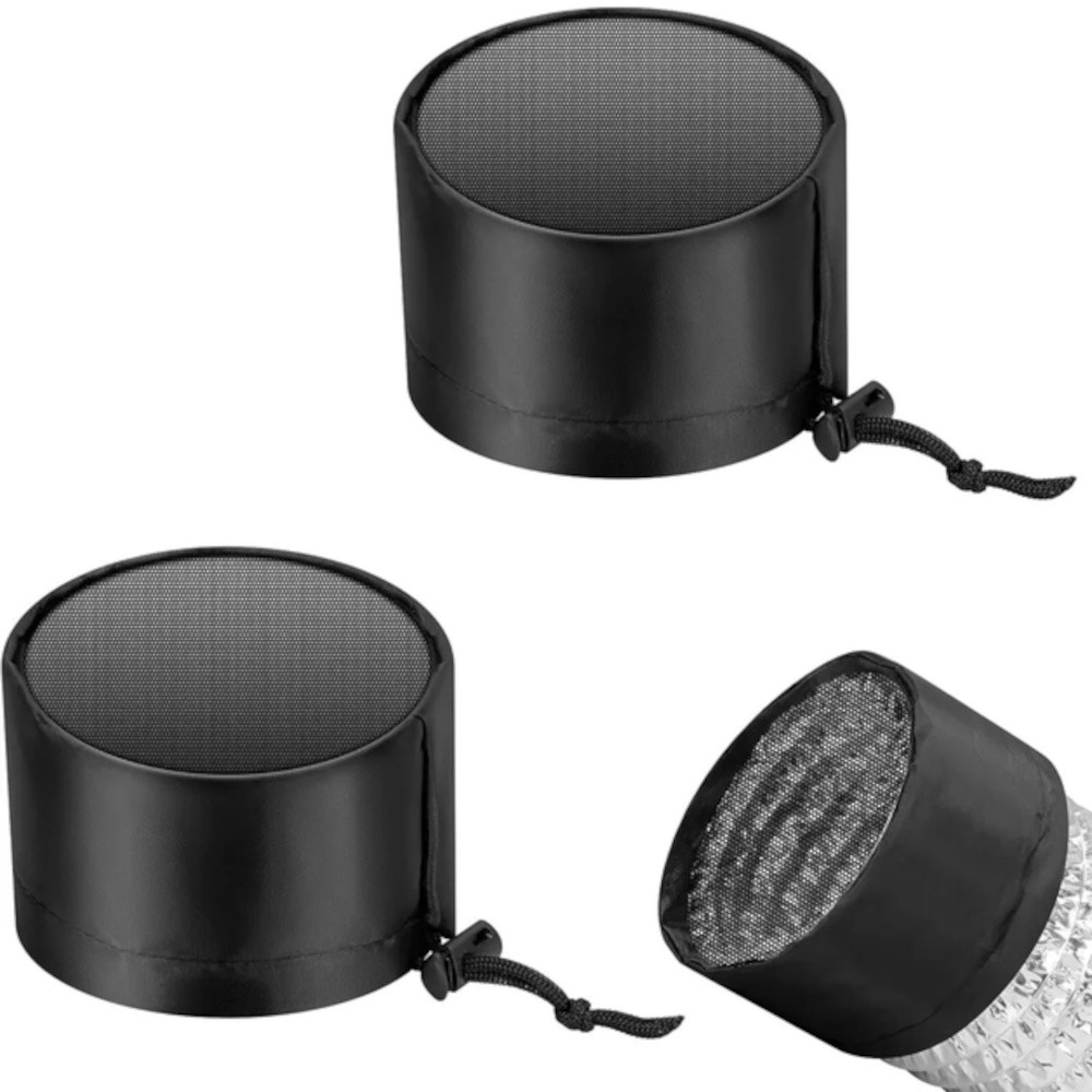 VIVOSUN kryt ventilačního otvoru 100mm s elastickou páskou a pevnou sponou, 2ks