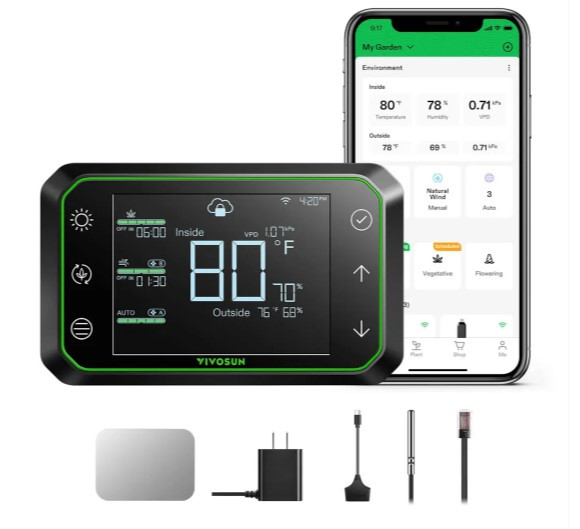 VIVOSUN GrowHub Controller E42 - inteligentní Wifi regulátor