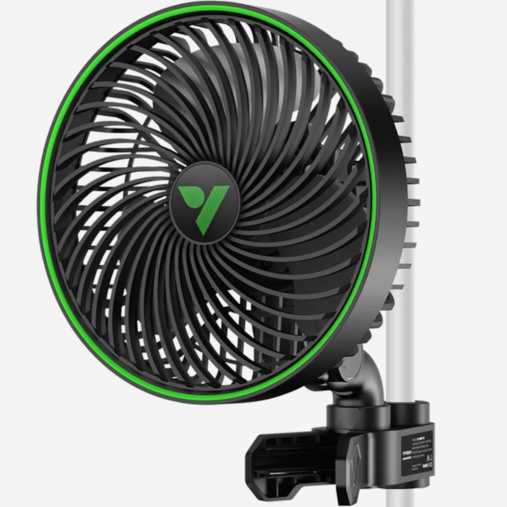 VIVOSUN AeroWave E6 GEN2 Klipsnový ventilátor s EC motorem,12W/15cm