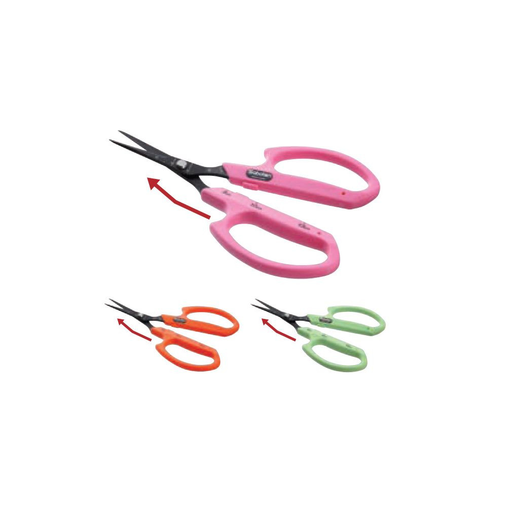 Saboten Grape shears angled blades, zahnuté nůžky