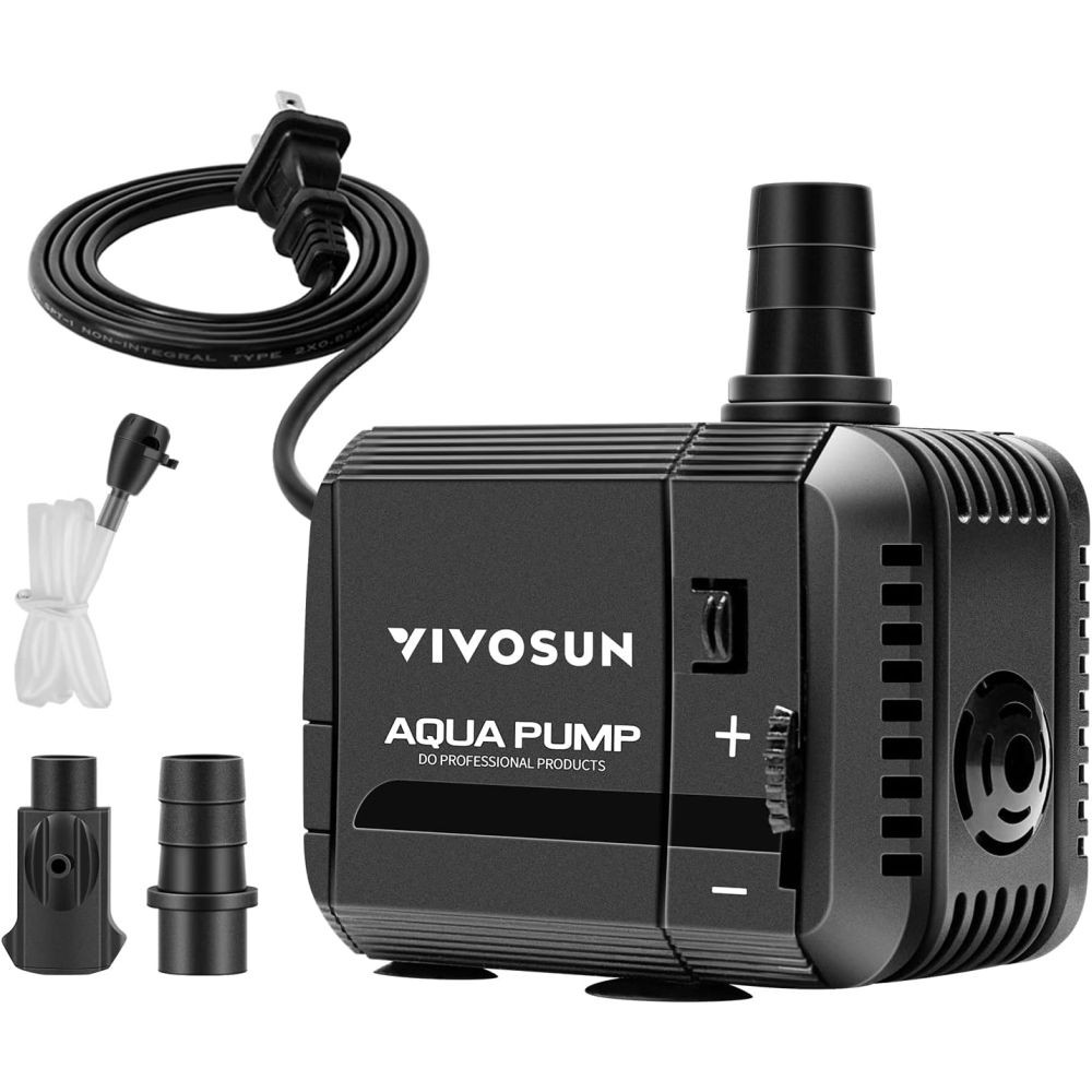 VIVOSUN Ponorné čerpadlo 130GPH (500L/h, 6W)